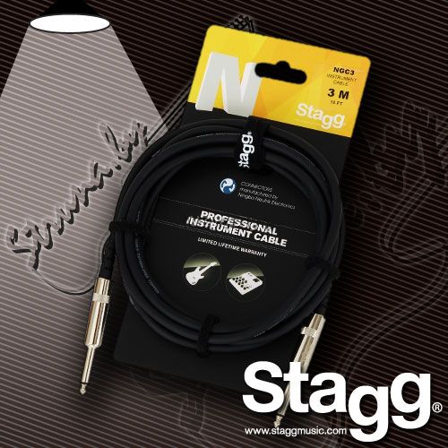 Инструментальный кабель Stagg NGC-3