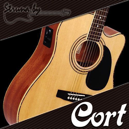 Электро-акустическая гитара Cort AD880CE NS