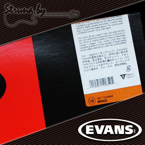 16" пластик для том барабана Evans B16G2 G2 Coated