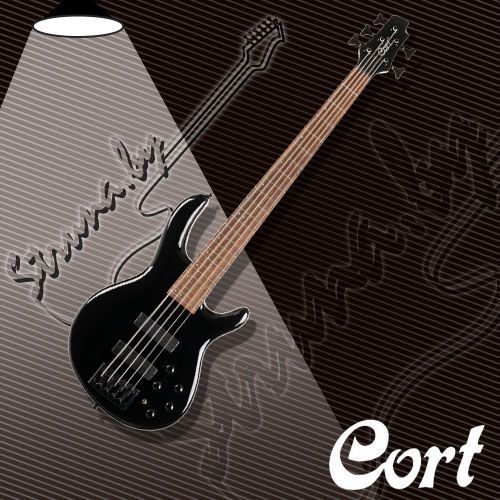 Бас-гитара Cort C5 Deluxe BK