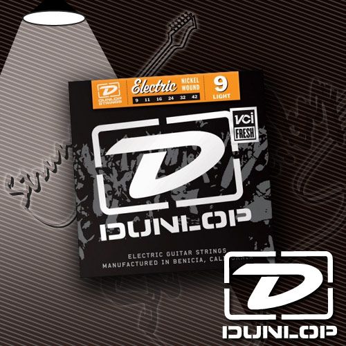 Струны для электрогитары Dunlop DEN0942 Nickel Wound 9-42