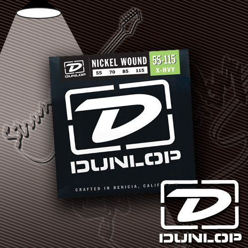 Изображение - Струны для бас-гитары Dunlop DBN55115 Nickel Wound 55-115 - магазин Struna.by