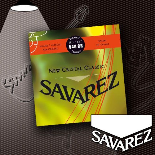 Струны для классической гитары Savarez 540CR New Cristal Classic