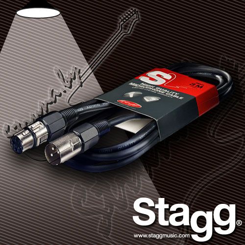 Микрофонный кабель Stagg SMC3 XLR(M)-XLR(F)