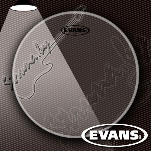 22" пластик для бас-барабана Evans BD22G2 G2 Clear