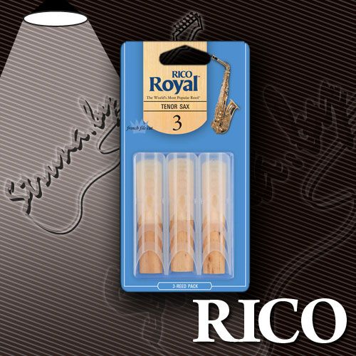 Трости для саксофона тенор RICO RKB0330 Royal (3 шт.)