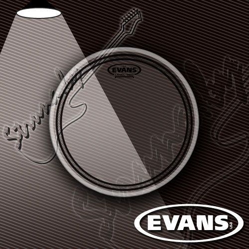 10" пластик для том барабана Evans TT10EC2S EQ2 Clear