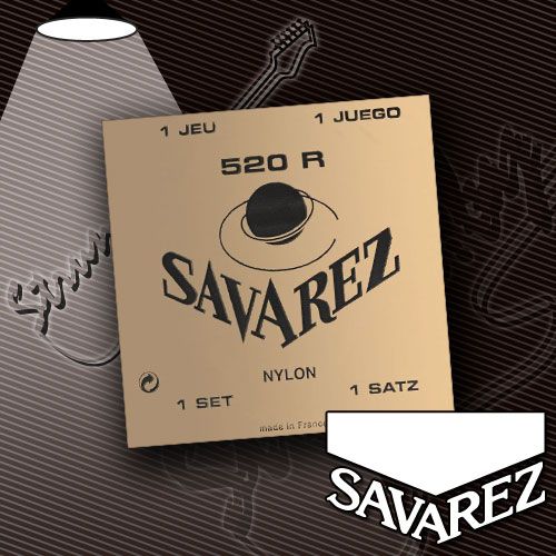 Струны для классической гитары Savarez 520R La Legende Carte Rouge