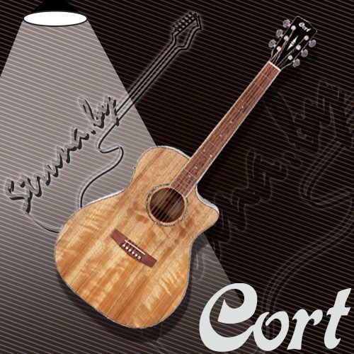 Электроакустическая гитара Cort GA-DAO