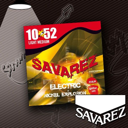Струны для электрогитары Savarez X50LM Nickel Explosion 10-52