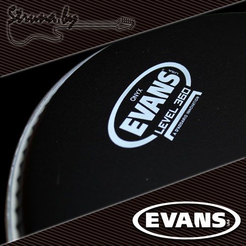 13" пластик для тома/малого барабана Evans B13ONX2 Onyx