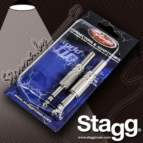 Разъем Jack (stereo) Stagg B001STH (2 шт.)