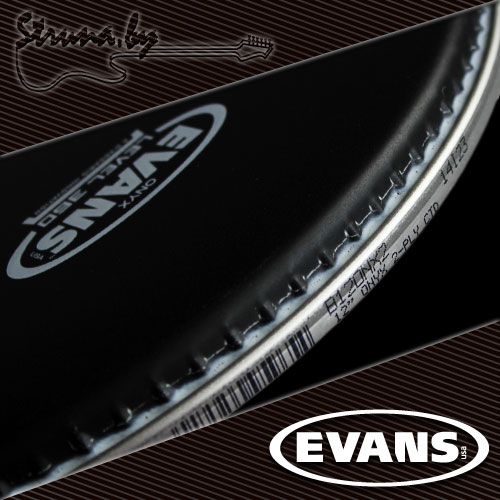 12" пластик для тома/малого барабана Evans B12ONX2 Onyx
