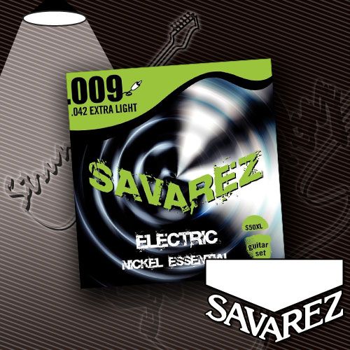 Струны для электрогитары Savarez S50XL Nickel Essential 9-42
