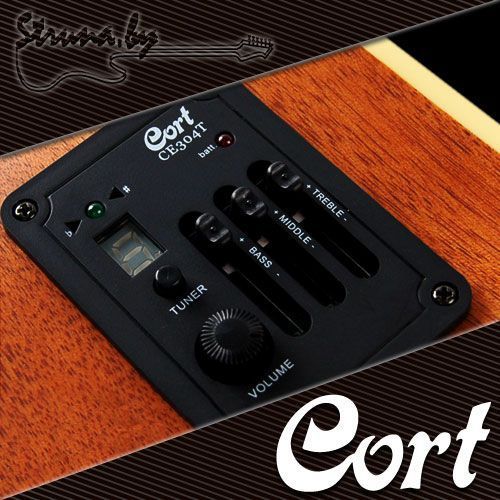 Электро-акустическая гитара Cort AD880CE NS