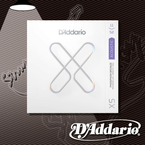 Струны для акустической гитары D'Addario XSAPB1152 Phosphor Bronze