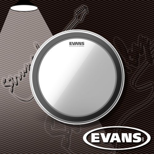 22" пластик для бас-барабана Evans GMAD Clear BD22GMAD