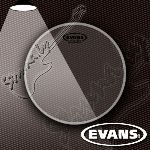 13" пластик для тома/малого барабана Evans TT13G2 G2 Clear