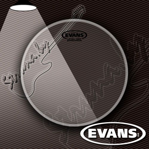 14" пластик для тома/малого барабана Evans TT14HG Hydraulic Glass
