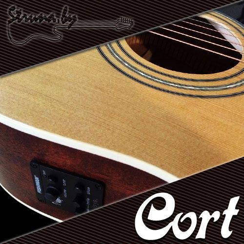 Электро-акустическая гитара Cort AD840CF Standard (в кейсе)
