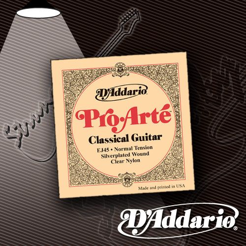 Струны для классической гитары D'Addario EJ45 Pro-Arte Nylon Normal