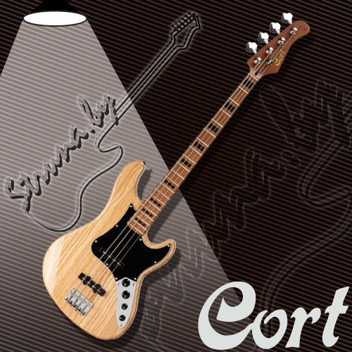 Бас-гитара Cort GB64JJ NAT