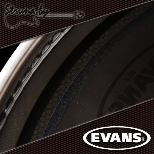 14" пластик для тома/малого барабана Evans TT14EC2S EQ2 Clear
