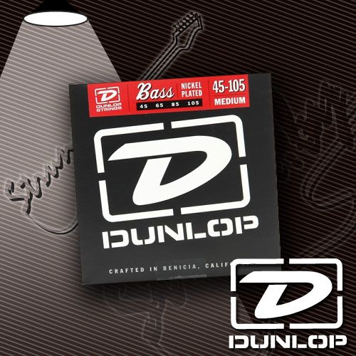Изображение - Струны для бас-гитары Dunlop DBN45105 Nickel Wound 45-105 - магазин Struna.by