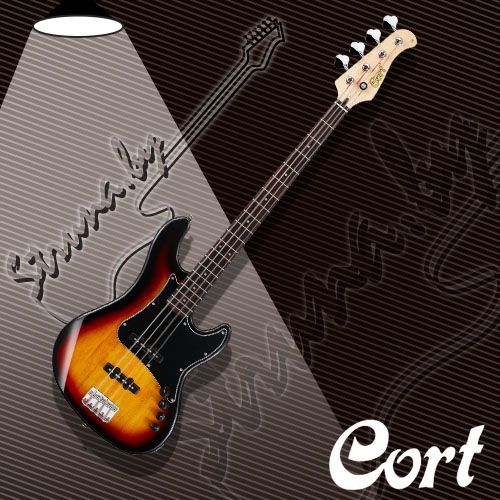 Бас-гитара Cort GB34JJ 3TS