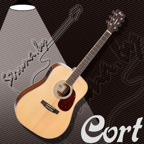 Электроакустическая гитара Cort AF515CE OP