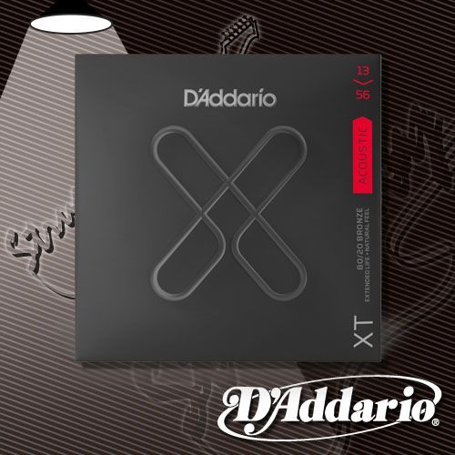 Струны для акустической гитары D'Addario XTABR1356 80-20 Bronze
