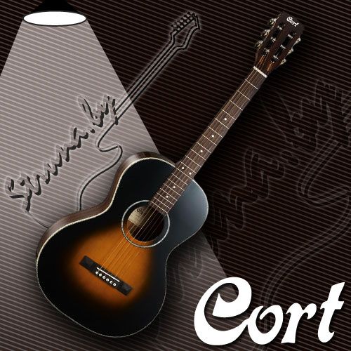 Акустическая гитара Cort AP550 Parlor
