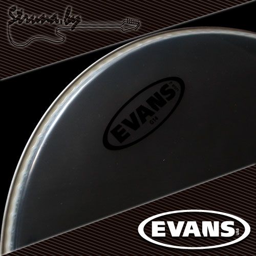 13" пластик для тома/малого барабана Evans TT13G14 G14 Clear