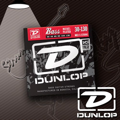 Изображение - Струны для 6-струнной бас-гитары Dunlop DBN30130 Nickel Wound 30-130 - магазин Struna.by