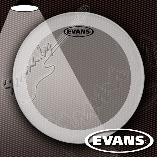 22" пластик для бас-барабана Evans BD22GB3C EQ3 Frosted
