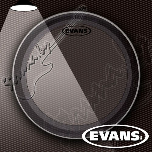22" пластик для бас-барабана Evans BD22EMAD Batter Clear