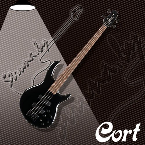 Бас-гитара Cort C4 Deluxe BK