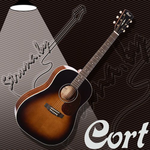 Электроакустическая гитара Cort Earth100SSF