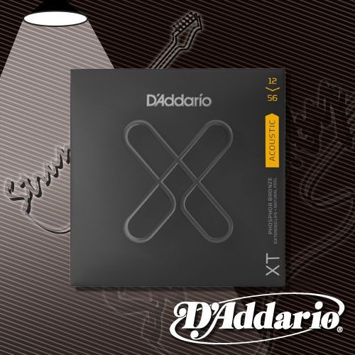 Струны для акустической гитары D'Addario XTAPB1256 Phosphor Bronze