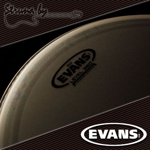12" пластик для тома/малого барабана Evans B12EC2S EC2 Frosted