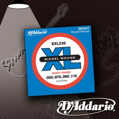 Изображение - Струны для бас-гитары D'Addario EXL-230 XL Heavy 55-110 - магазин Struna.by