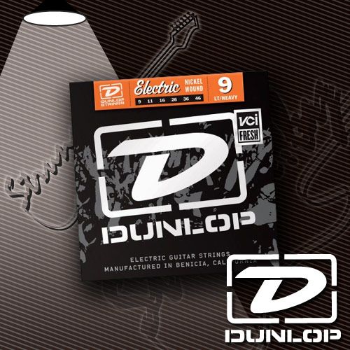 Струны для электрогитары Dunlop DEN0946 Nickel Wound 9-46
