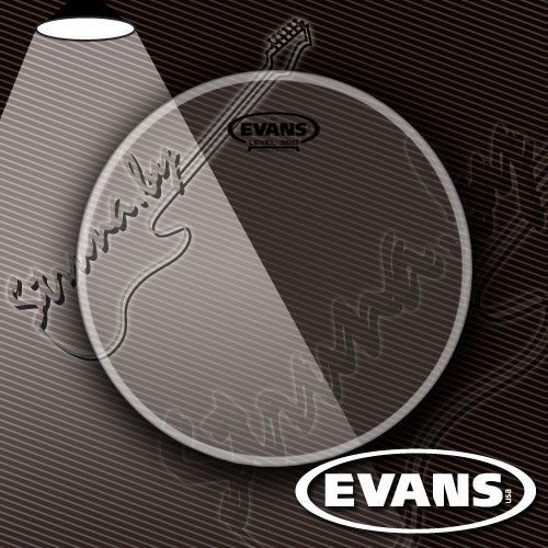 14" пластик для тома/малого барабана Evans TT14G2 G2 Clear