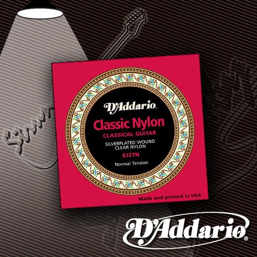 Струны для классической гитары D'Addario EJ-27N Student Classics Normal