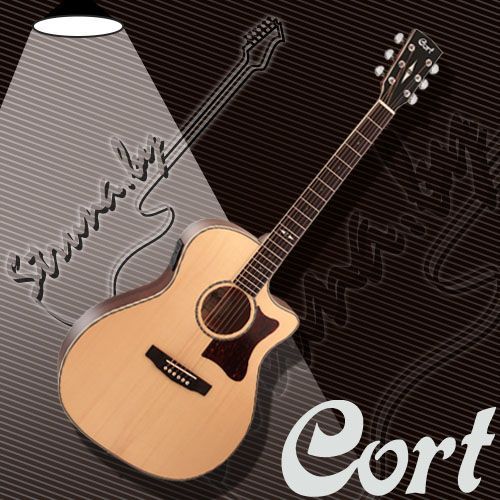 Электроакустическая гитара Cort GA10F NS