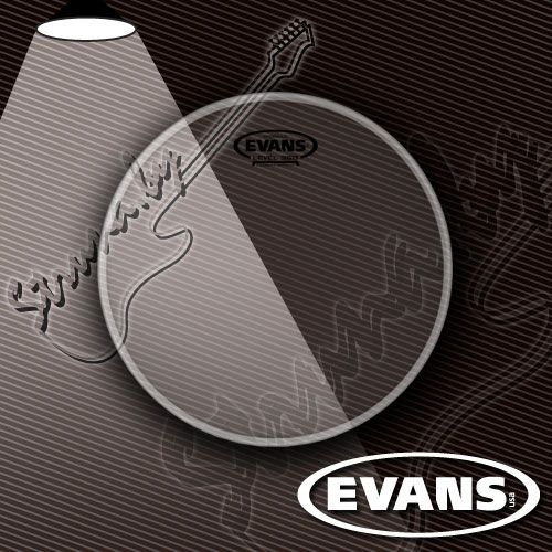 12" пластик для тома/малого барабана Evans TT12HG Hydraulic Glass