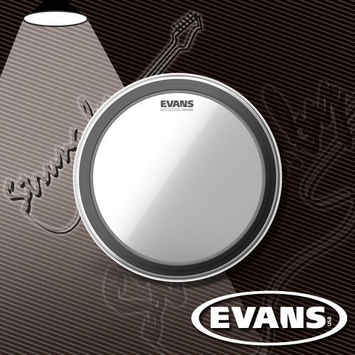 20" пластик для бас-барабана Evans GMAD Clear BD20GMAD