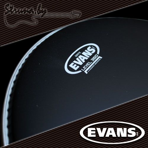 14" пластик для тома/малого барабана Evans B14ONX2 Onyx