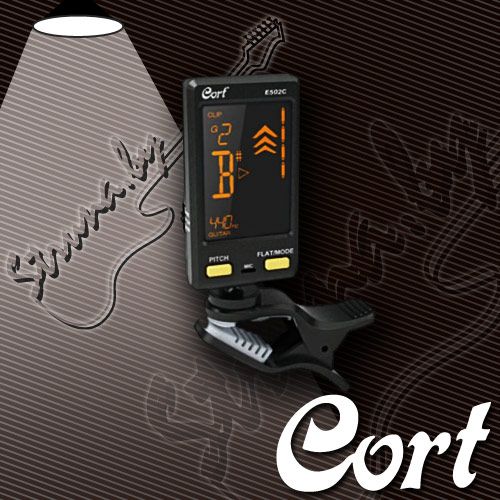 Гитарный тюнер-прищепка Cort E502C