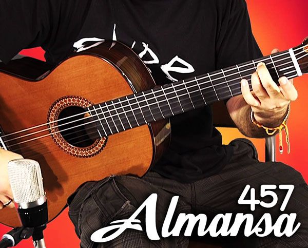 Испанская классическая гитара топ-класса Almansa 457 Concert